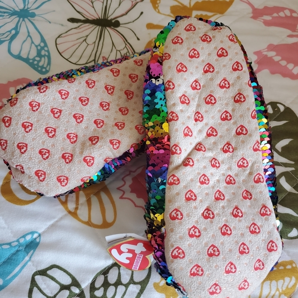 Cute TY Brand Kids Slippers - Picture 4 of 5